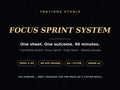 Focus Sprint System printable sheets