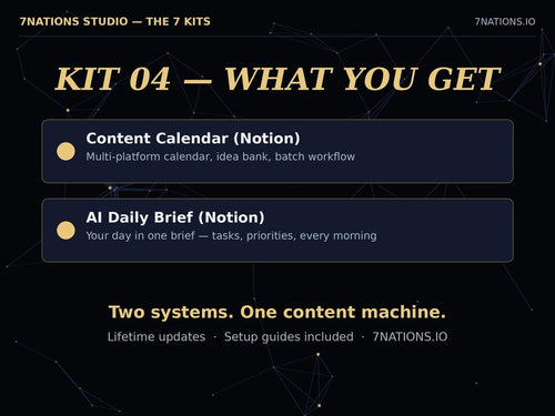 Content Calendar and AI Daily Brief