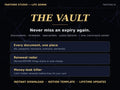 Document & Renewal Vault dashboard